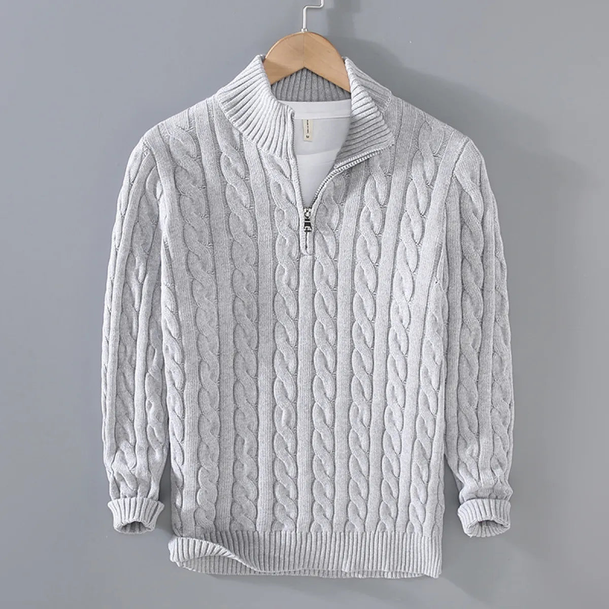 Vecchio Zip Knit Pullover