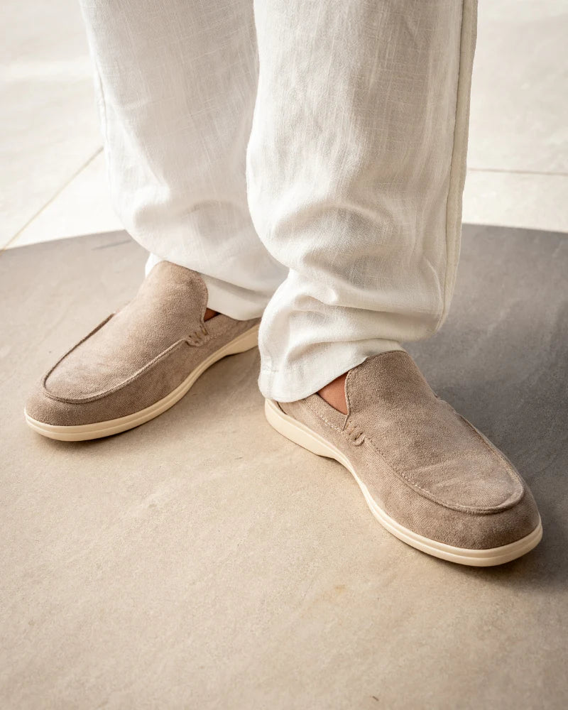 Vecchio Suede Loafers