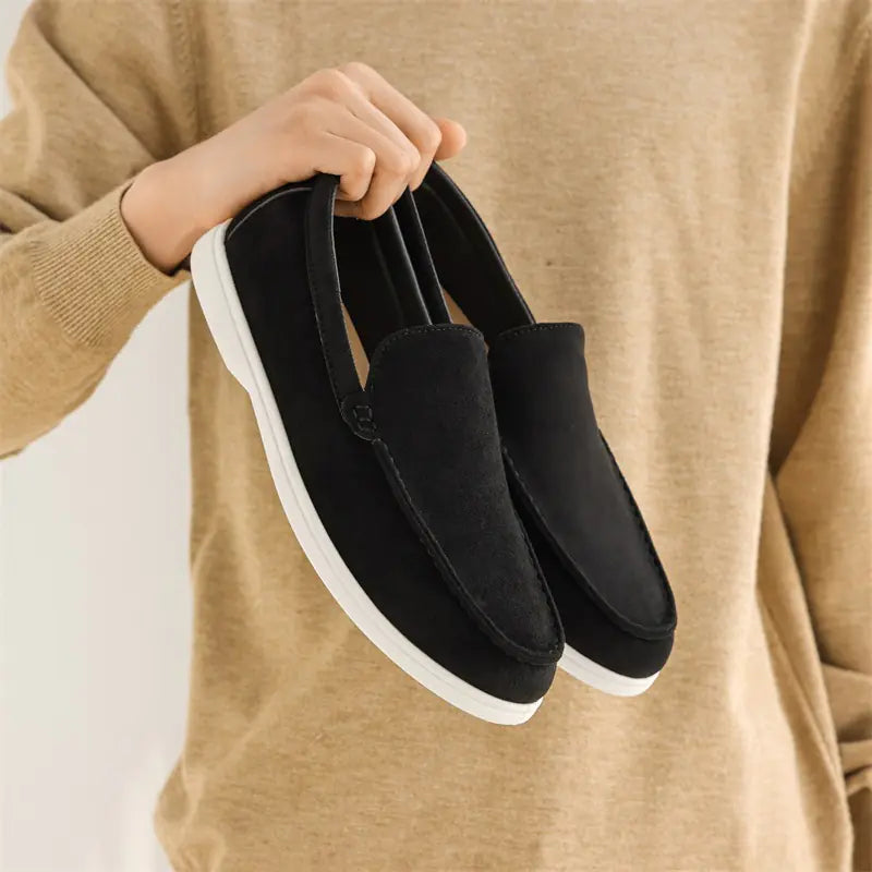 Vecchio Suede Loafers