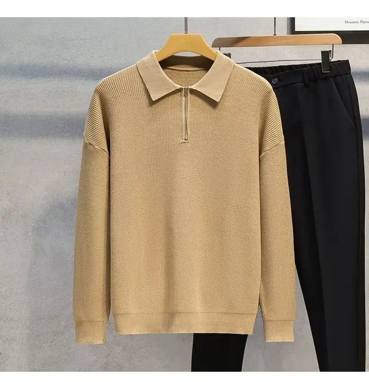 Vecchio Polo Knit Sweater