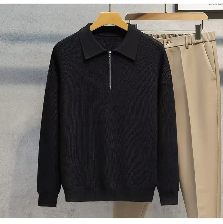 Vecchio Polo Knit Sweater