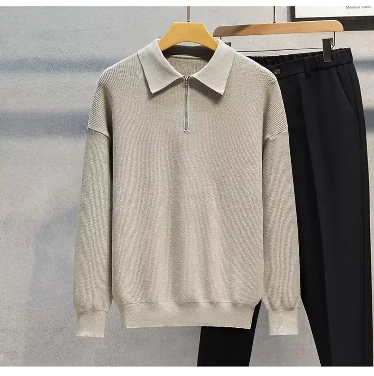 Vecchio Polo Knit Sweater