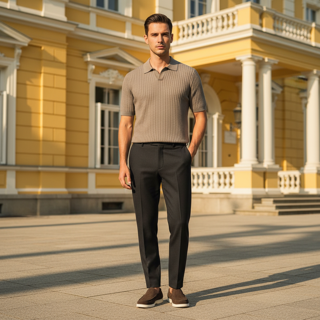 Vecchio Ice Silk Polo