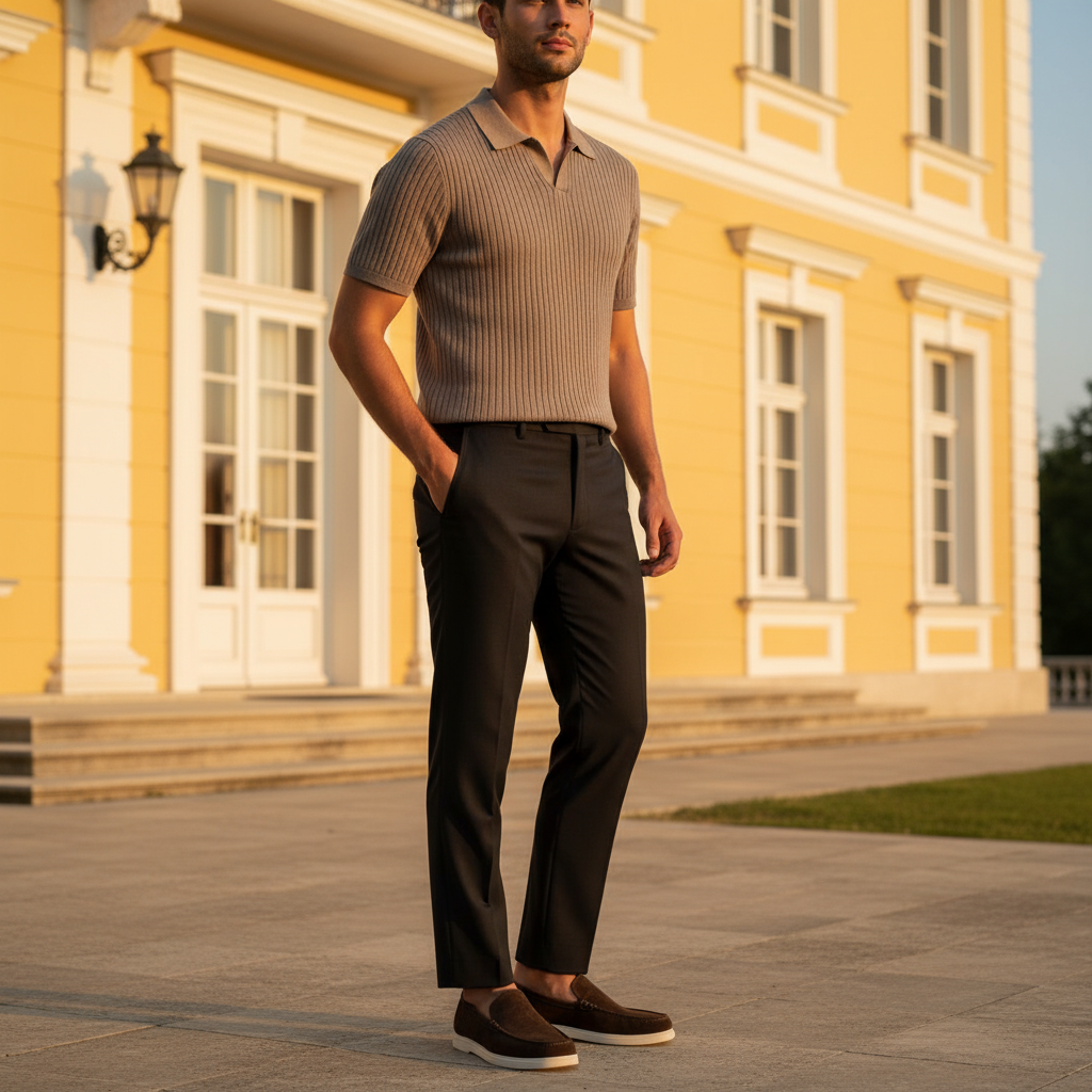 Vecchio Ice Silk Polo