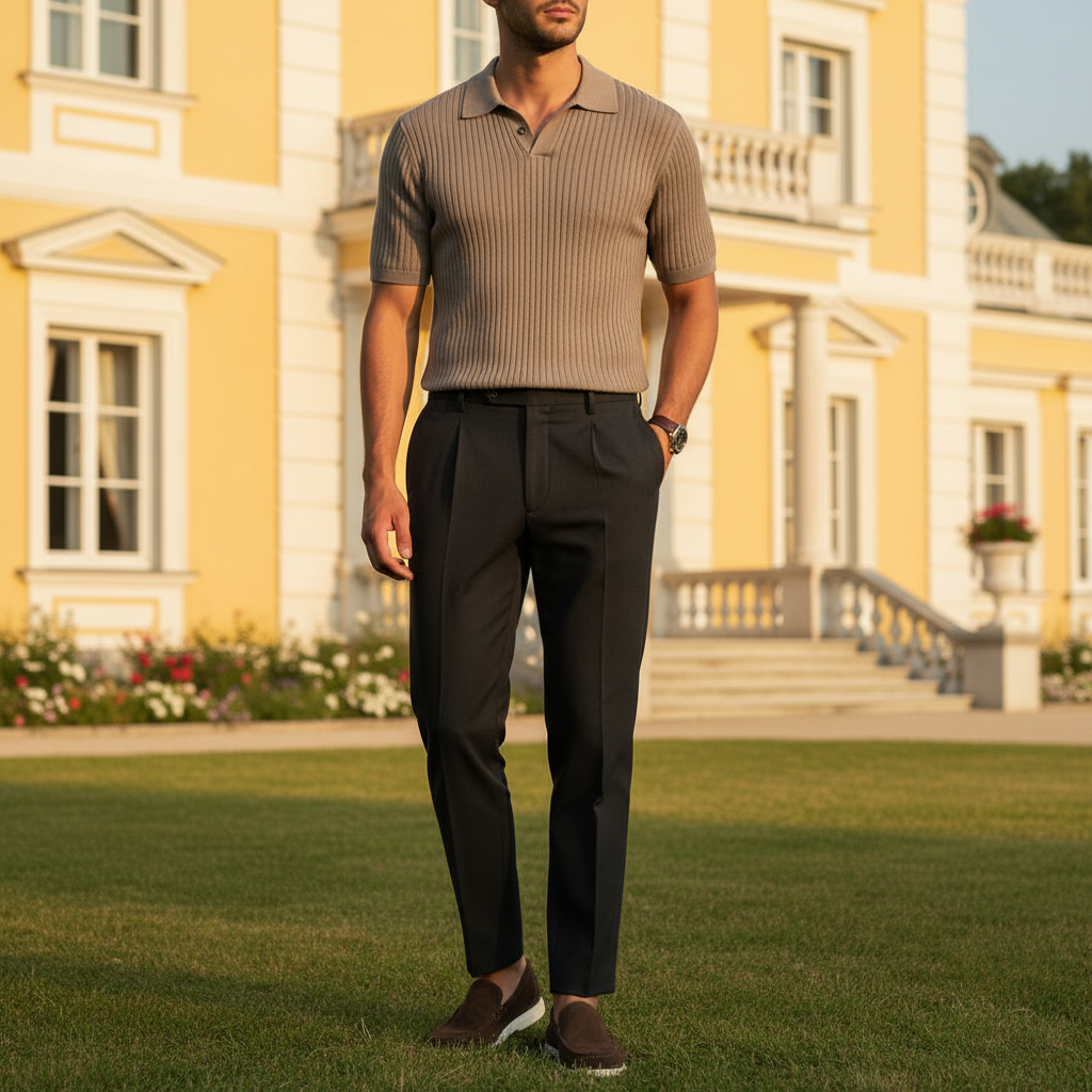 Vecchio Ice Silk Polo