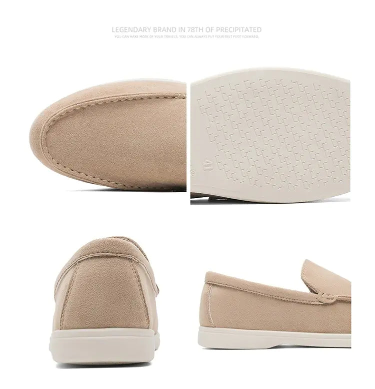 Vecchio Suede Loafers